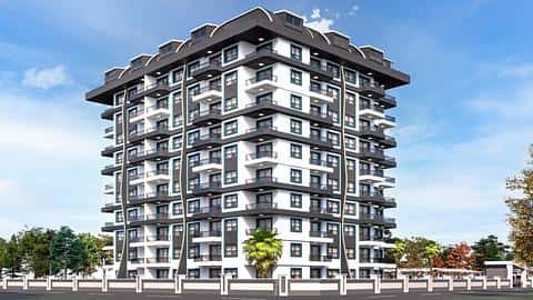 Achetez des appartements de 1 ou 2 chambres avec vue sur la mer à Gazipaşa Alanya — 3/12