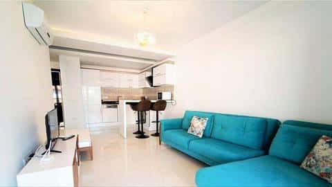 Acheter des appartements à Saray, Alanya : Distances proches de la piscine et de la mer — 8/29