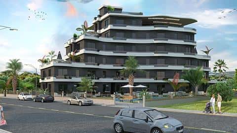 Complexe d'appartements sophistiqué situé à Aksu, Antalya — 3/85