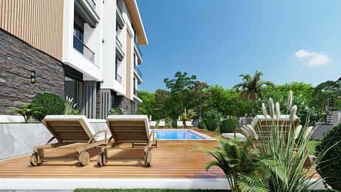 Appartements élégants de deux chambres situés à Aksu, Antalya — 10/11