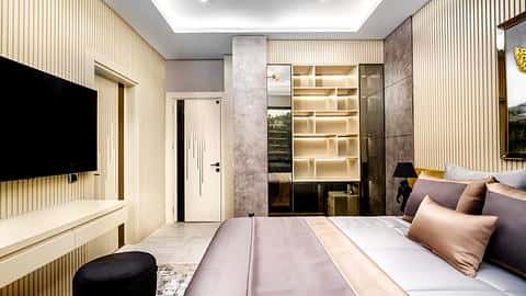 Villa privée de 3 chambres à vendre à Alanya, Kargicak avec vue sur la mer et citoyenneté — 7/15