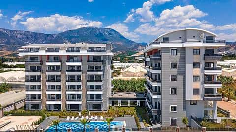 Achetez un appartement de 2 chambres à Alanya Kargicak, meublé, près de la mer et de la piscine — 4/35