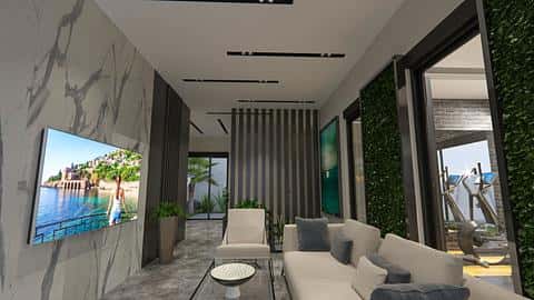 Appartements à vendre à Alanya Avsallar : 2, 3, 4 chambres avec salle de sport et piscine — 8/14