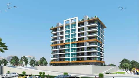 Appartements avec vue sur la ville et la mer à Kestel, Alanya - Options de 1 à 5 chambres — 6/40