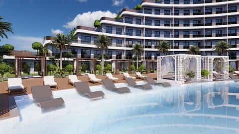 Complexe de tour dans le moderne Antalya, Altintas — 10/15