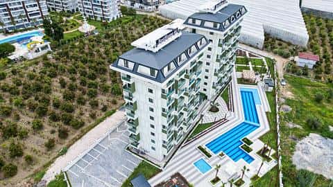Appartements 1 et 2 chambres à vendre dans le voisinage de Demirtas à Alanya avec accès à la salle de sport — 3/27