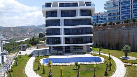 Opportunité d'investissement : appartements de 2, 3 et 4 chambres avec piscine dans le Kargicak d'Alanya — 4/17