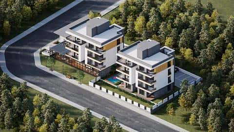 Appartements élégants et spacieux de deux chambres à Aksu — 5/29
