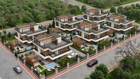 Villa à vendre à Mersin Erdemli : 3 chambres, piscine privée, vue sur la mer — 8/38
