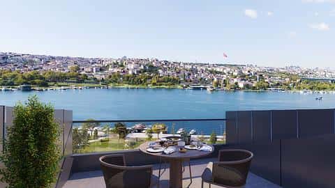 Appartements de luxe avec vue imprenable à Beyoglu, Istanbul — 7/14