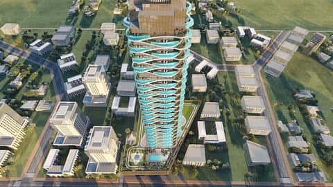 Volga Tower: Ylellistä asumista JVT:ssä, Dubain — 3/15