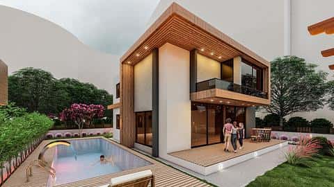 Charmante villa de 4 chambres avec piscine, à 150 m de la plage dans le district d'Erdemli à Mersin — 2/31