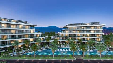 Appartements à vendre à Alanya Oba : 1-4 chambres, près de la ville et de la plage — 2/33