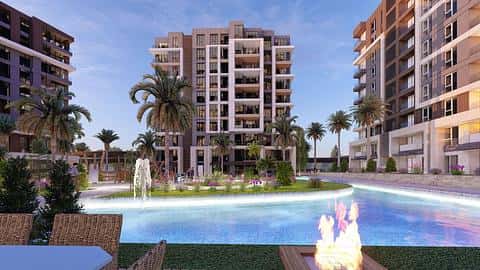 Appartements Istanbul Basaksehir : 5 chambres, piscine et parking privé à vendre — 8/9