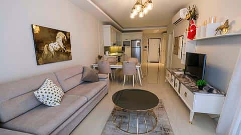 Appartement 1 Chambre à Vendre à Kestel, Alanya - Centre-Ville, Bord de Mer — 7/32