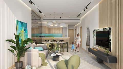 Luxuriöse Apartments mit Lagunenblick in Dubai — 9/16