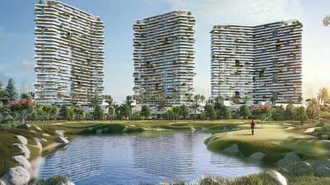 1-Makuuhuoneen Asuminen DAMAC Hills Dubaissa — 3/12