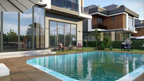 Villa avec vue sur la mer à Beylikduzu, Istanbul avec piscine privée et 7 chambres à vendre — 5/23