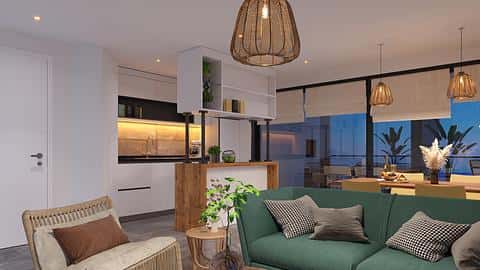 One-bedroom apartment in luxurious complex in Güzelyurt, North Cyprus — 9/24