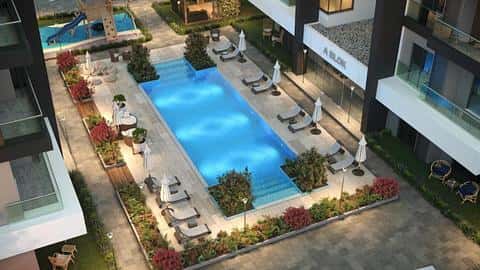 Beaux appartements 1 chambre près de la plage à Aksu — 5/16