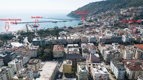 Alanya Central : Appartement 1 chambre avec nationalité, emplacement au centre-ville — 9/21