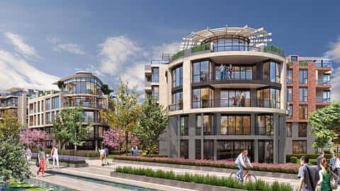 Appartements avec vue sur la ville à vendre avec citoyenneté à Eyüpsultan, Istanbul — 6/12