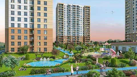 Appartements à vendre à Basaksehir : 2-4 chambres, caractéristiques de citoyenneté et de sécurité — 7/40