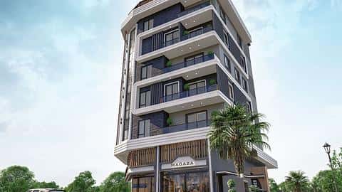 Appartement avec 2 chambres et 1 chambre à vendre à Mahmutlar, Alanya, près de la mer — 6/48