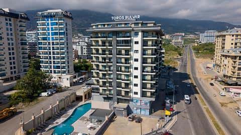 Achetez des appartements de 1, 2 ou 3 chambres à Alanya, Mahmutlar, avec piscine près de la mer — 4/27