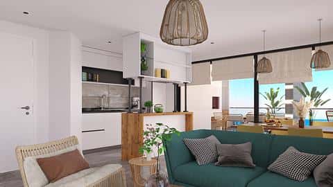 1-Bedroom Apartment in Wellness Complex with Double Terraces — 9/25