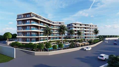 Appartements Alanya Oba à vendre : options de 1 et 2 chambres avec piscine — 9/28