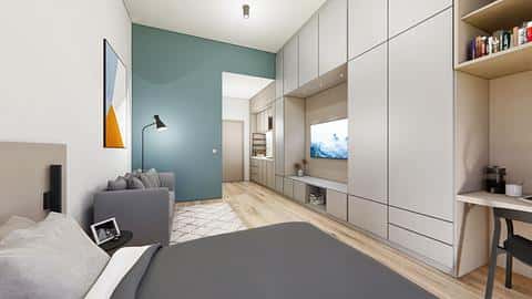 Appartements ultra-modernes dans le quartier Kagithane d'Ist — 8/18