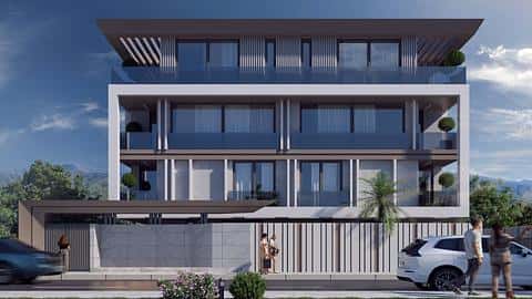 Appartements  spacieux avec vue sur la ville à Muratpasa — 2/8
