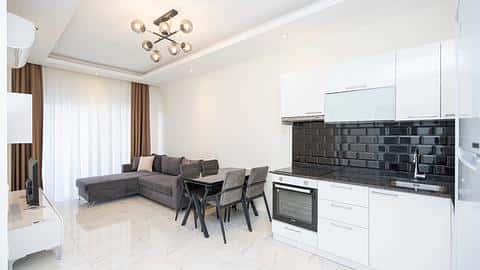 Appartement moderne meublé 1+1 près de la mer à Kestel — 6/28