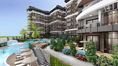 Investir dans un appartement de 1 à 3 chambres à Alanya Payallar avec citoyenneté — 10/39