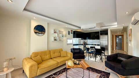 Appartement 2+1 à vendre à Cikcilli Alanya | Crystal Towers — 4/29