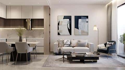 Strikingly modern apartment project in Sports City, Dubai — 7/19