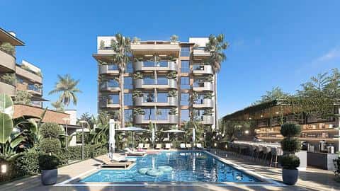 Appartements magnifiquement conçus situés à Aksu, Antalya — 6/11