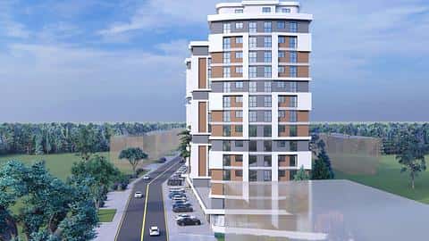 Appartements en centre-ville à Kucukcekmece, Istanbul - 1-3 chambres avec caractéristiques de maison intelligente — 5/7