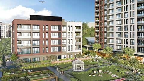 À vendre : appartements de 1 et 2 chambres avec permis de résidence et vue sur la ville à Kagithane, Istanbul — 2/21