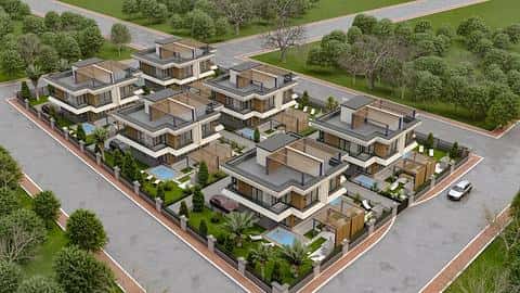 Villa à vendre à Mersin Erdemli : 3 chambres, piscine privée, vue sur la mer — 4/38