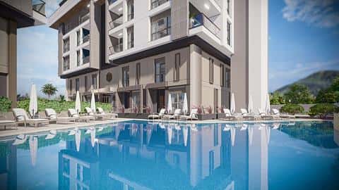 Appartements contemporains dans la région de Konyaalti — 10/47