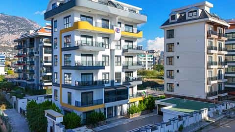 Appartement moderne 4+1 à vendre près de la mer à Kestel, Zodiac Taurus — 4/41