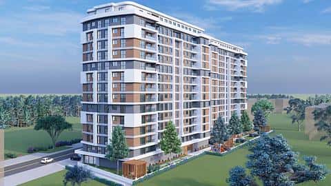 Appartements en centre-ville à Kucukcekmece, Istanbul - 1-3 chambres avec caractéristiques de maison intelligente — 3/7