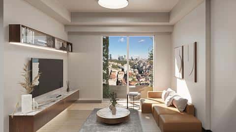 Appartements intelligents à Kagithane, Istanbul avec piscine et sécurité — 7/16
