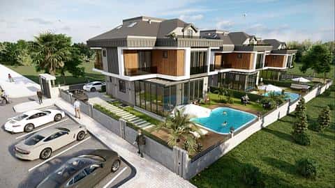 Villa avec vue sur la mer à Beylikduzu, Istanbul avec piscine privée et 7 chambres à vendre — 9/23