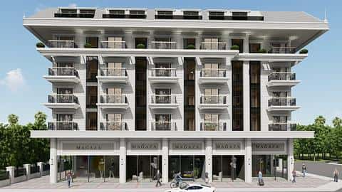 Opportunité d'investissement : appartements de 1 ou 2 chambres à vendre à Kargicak, Alanya avec piscines — 3/21
