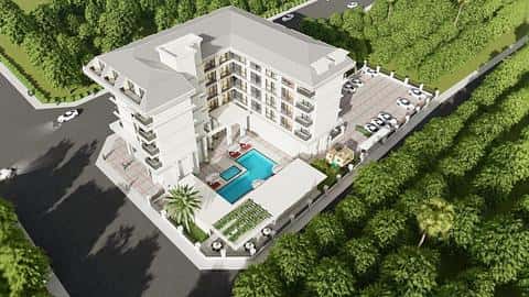 Opportunité d'investissement : appartements de 1 ou 2 chambres à vendre à Kargicak, Alanya avec piscines — 6/21