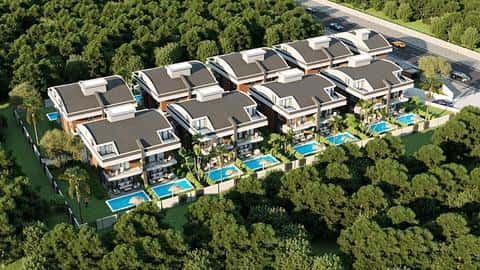 Villas familiales exceptionnelles à Konyaalti, Antalya — 5/13