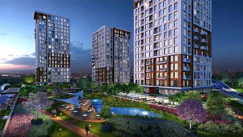 Appartements à Esenyurt, Istanbul avec piscine et citoyenneté disponible à l'achat — 6/49